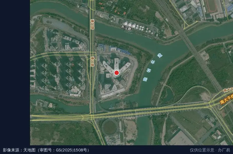 欢聚科技园卫星位置示意图