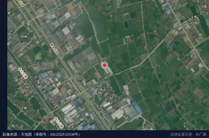 亿创峰科技园卫星位置示意图