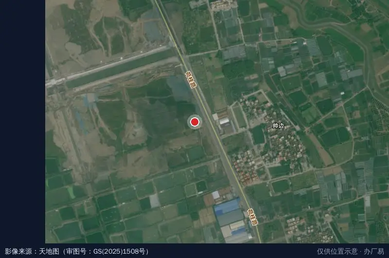 亿合科技园(建设中)卫星位置示意图