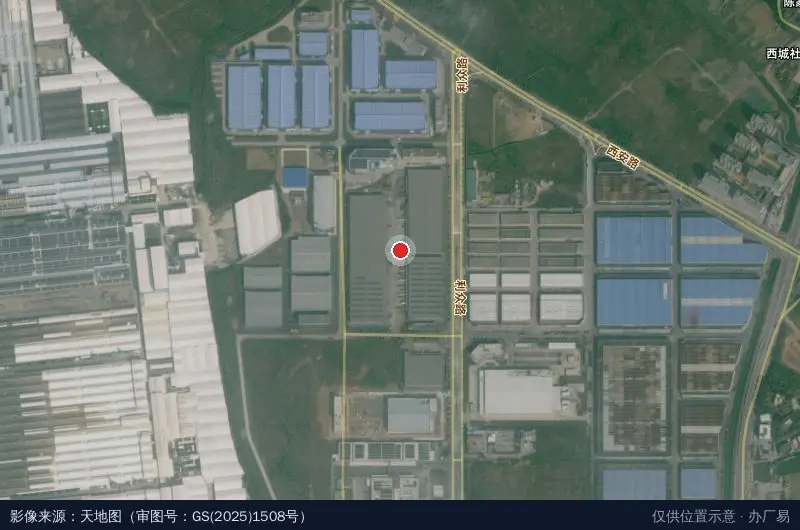 普洛斯佛山丹灶物流园卫星位置示意图