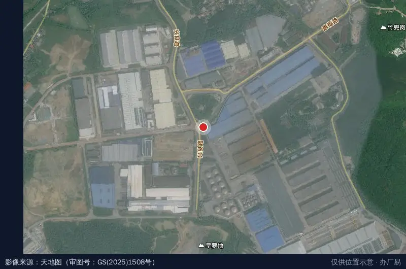 中宝通新材料产业园(佛山六园)卫星位置示意图