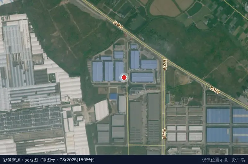 南海新能源产业园2期卫星位置示意图