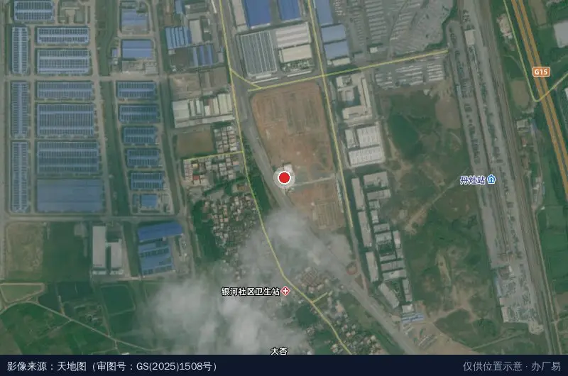 南海新能源产业园4期卫星位置示意图
