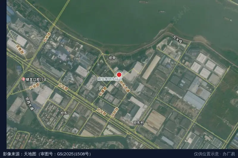 精一智能家居产业园-北区卫星位置示意图