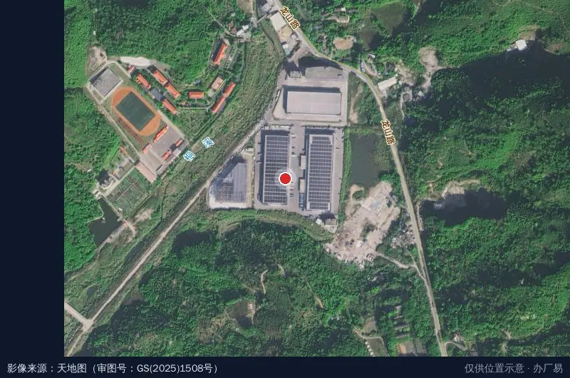 福建环达物流园卫星位置示意图