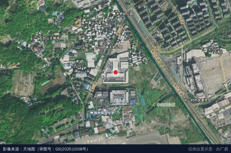 安达物流园卫星位置示意图