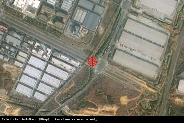 成都汉富IF企业港卫星位置示意图