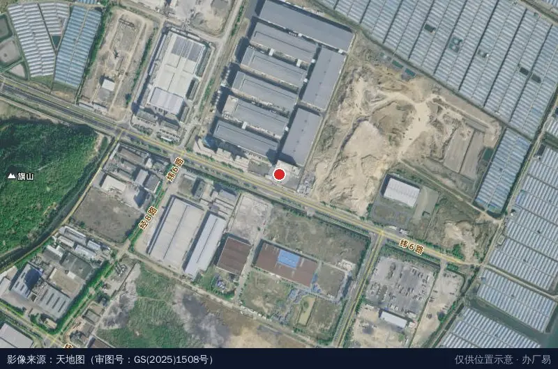 思嘉新材料科技产业园(建设中)卫星位置示意图
