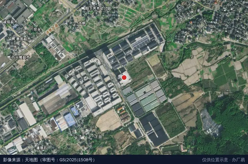 融侨经济技术开发区光电产业中心卫星位置示意图