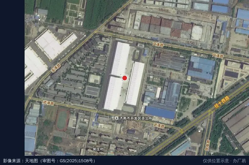 丰树(济南)国际食品智造产业园(建设中)卫星位置示意图