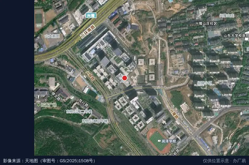 国家大学科技园卫星位置示意图