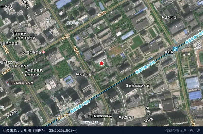 迪亚创业基地卫星位置示意图