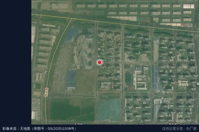 起航集团济南起步区新能源科技创新产业园基础设施项目A-1地块工程卫星位置示意图