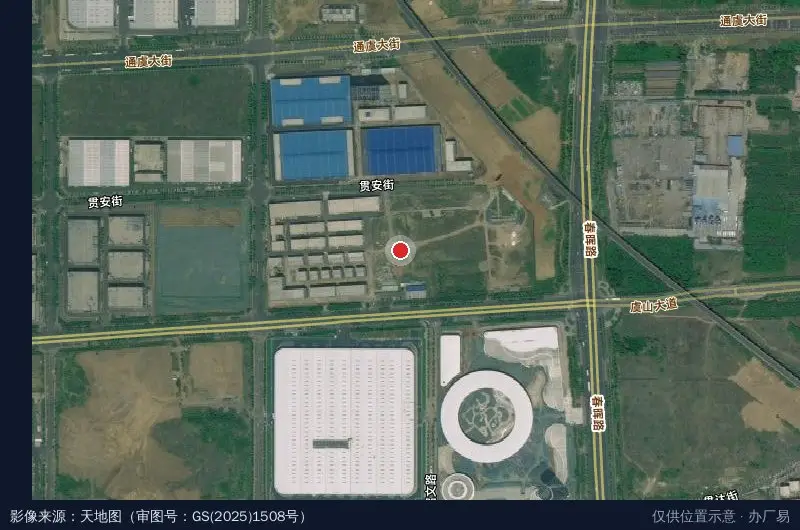 新页智能智造产业园招商中心卫星位置示意图