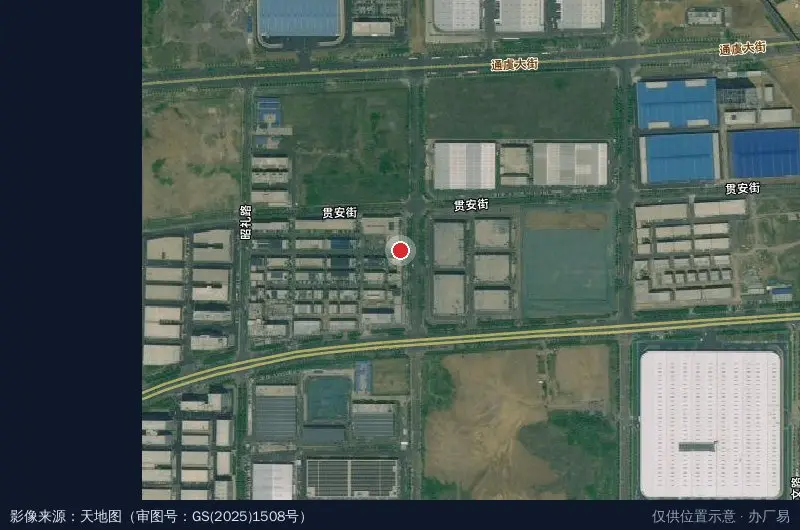 大博科技园卫星位置示意图