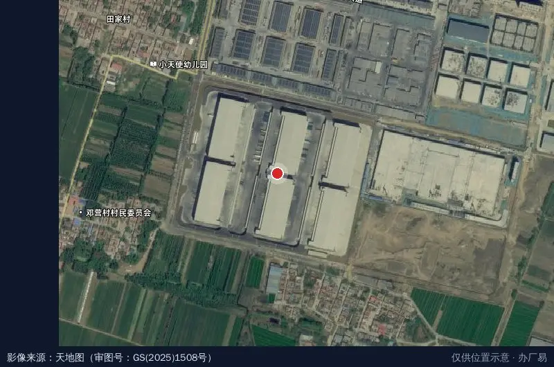普洛斯济南现代商贸流通综合物流园(东区)卫星位置示意图