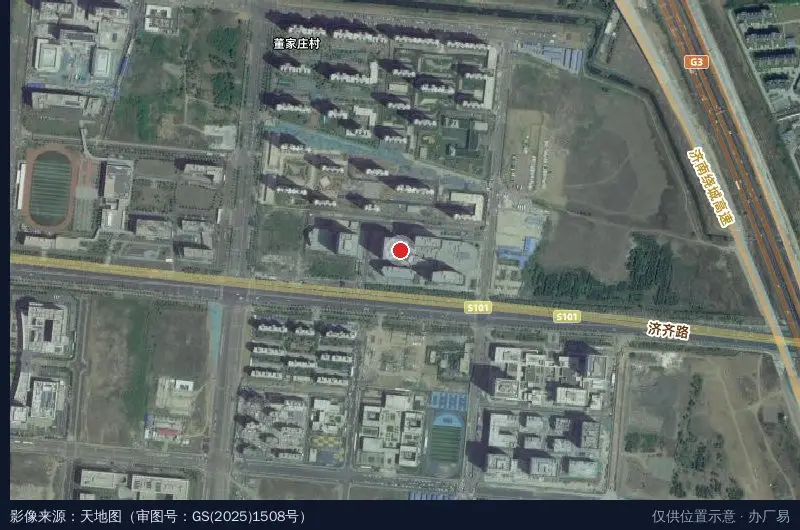 凯隆智慧教育产业园卫星位置示意图