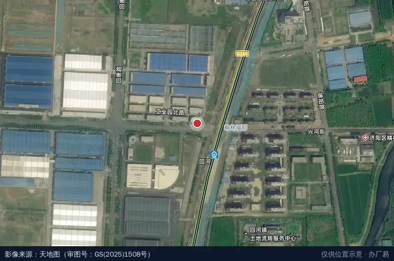 锐基电力产业园招商中心卫星位置示意图