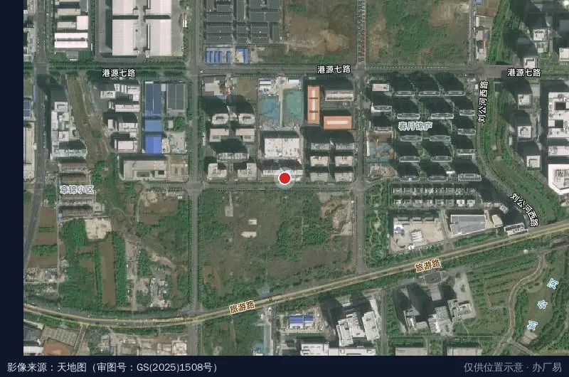 海王健康产业园卫星位置示意图