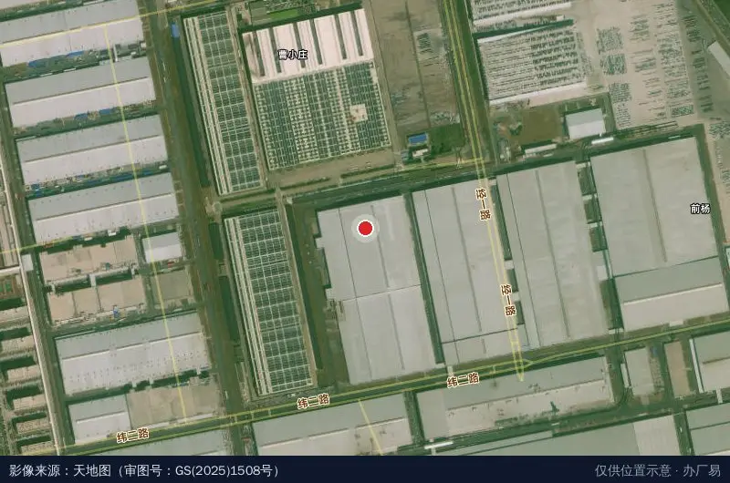 合肥比亚迪长丰一期卫星位置示意图