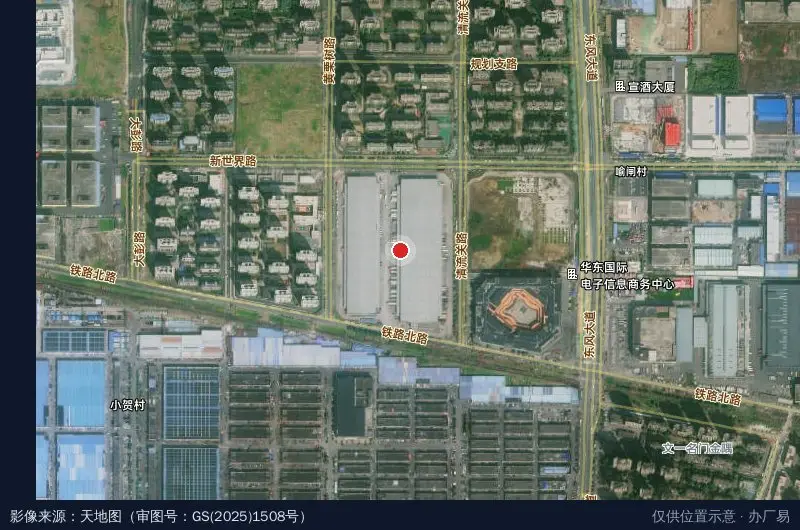 远洋物流合肥肥东三期产业园卫星位置示意图