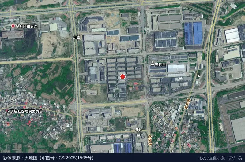联东U谷科技创新谷(建设中)卫星位置示意图
