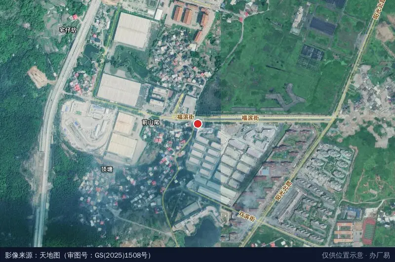 鑫源机电产业园(洛江数字经济产业园)卫星位置示意图