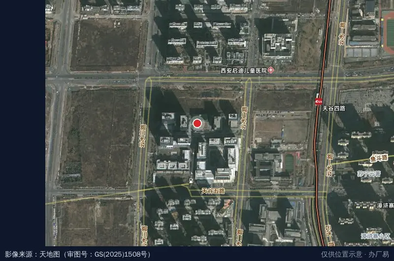 诺瓦科技产业园卫星位置示意图
