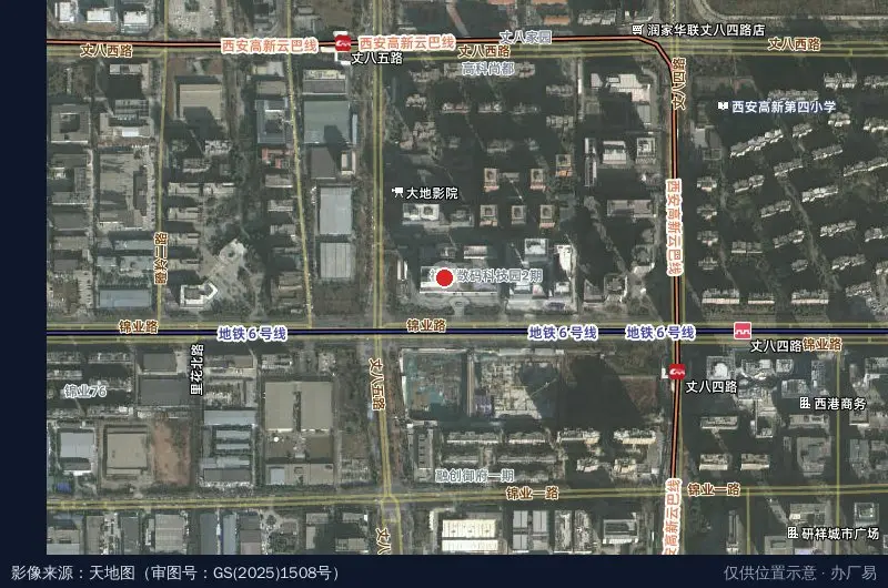 高科智慧园卫星位置示意图