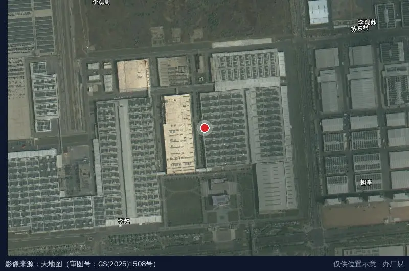 西安吉利汽车产业园卫星位置示意图