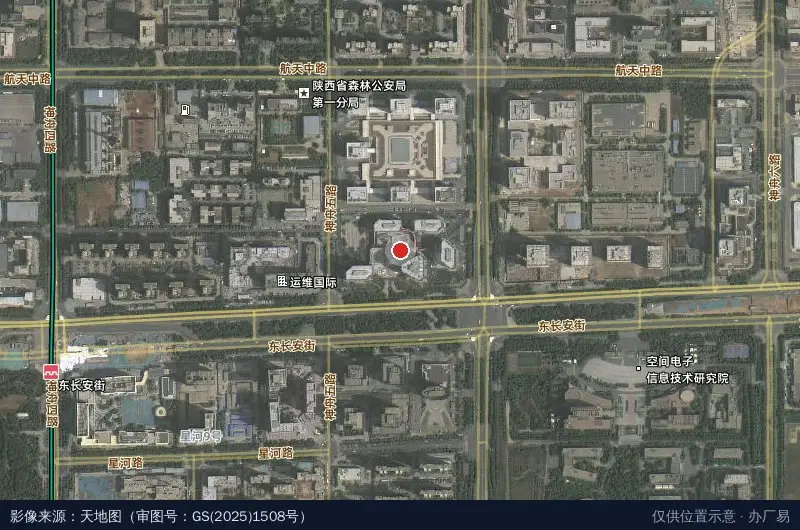 一带一路物流科创园(建设中)卫星位置示意图
