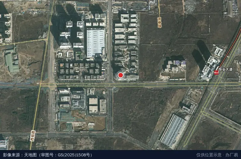 中交科技城-东区卫星位置示意图