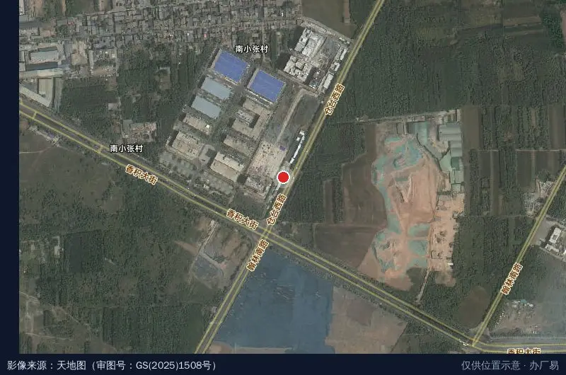 熙奇智能科技产业园(建设中)卫星位置示意图