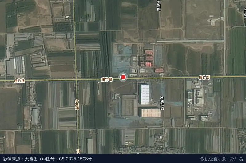 中国二十冶集团南山产业园项目卫星位置示意图