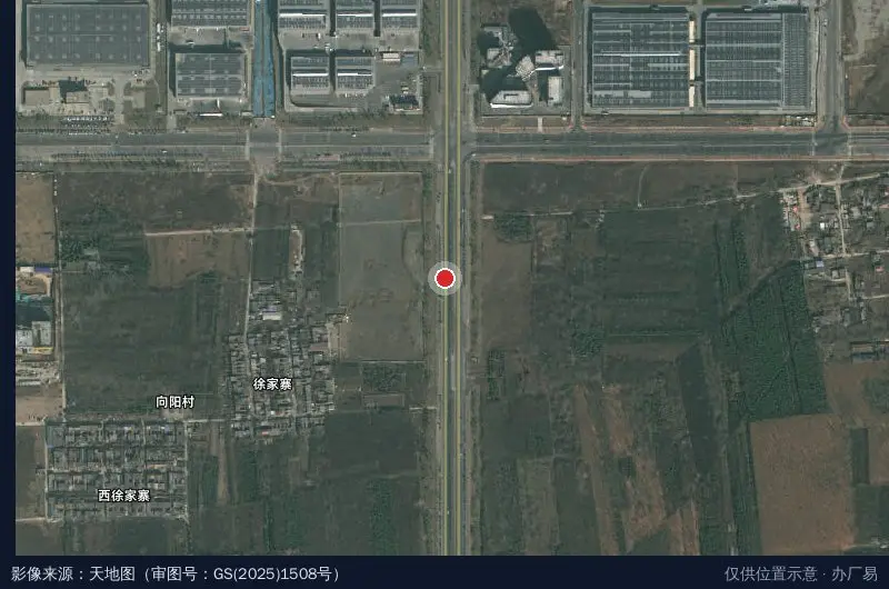 人工智能产业园项目卫星位置示意图