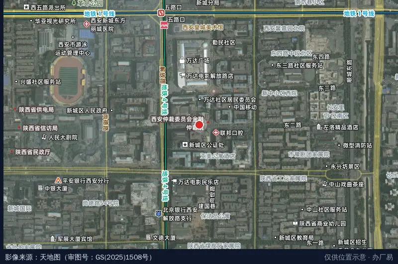 科创金融产业园卫星位置示意图