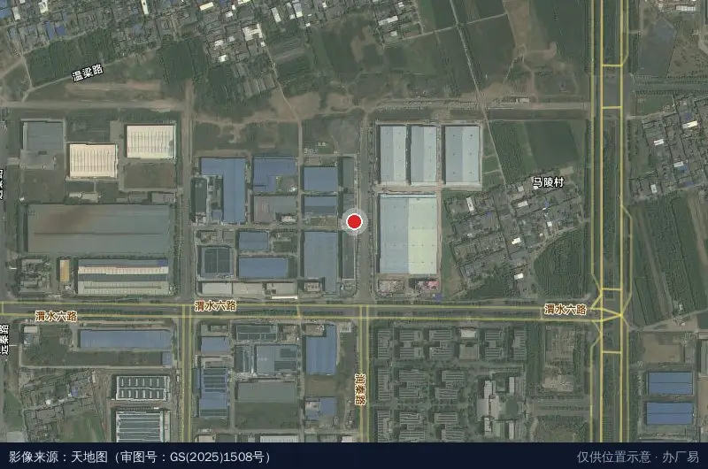 陕西裕杰产业园开发有限公司卫星位置示意图