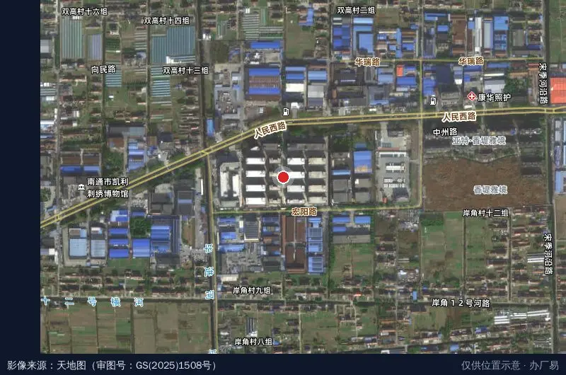 重力毯·重力被全球生产基地卫星位置示意图
