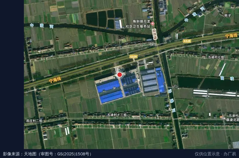 典堂建筑科技园卫星位置示意图