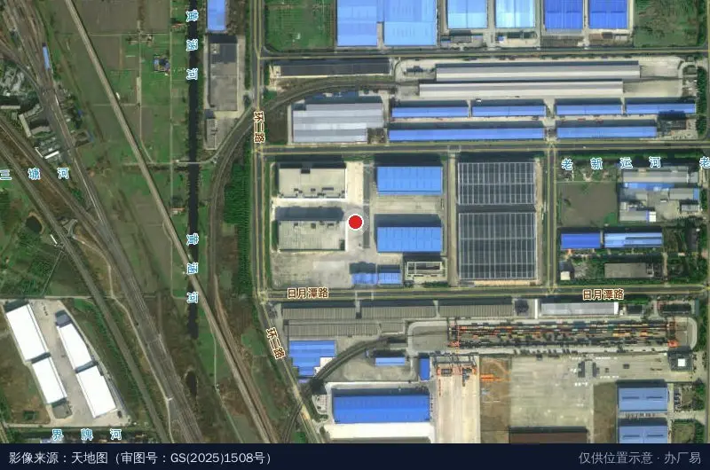 江苏海安保税物流中心卫星位置示意图