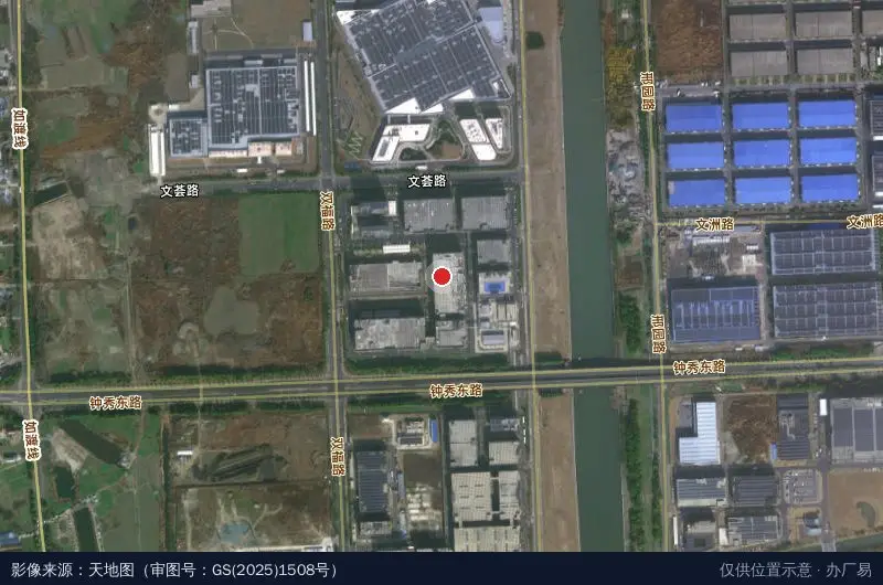 南通半导体光电产业园(北区)卫星位置示意图
