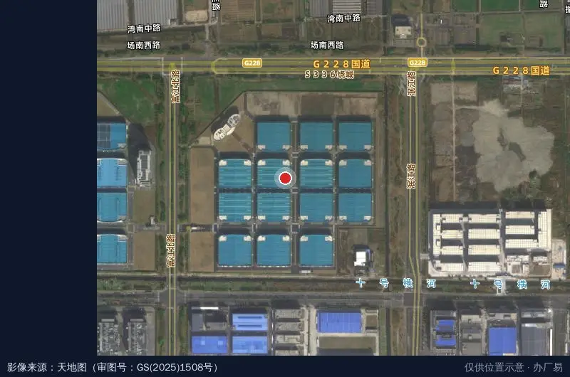 平谦国际(海门)现代产业园二期卫星位置示意图
