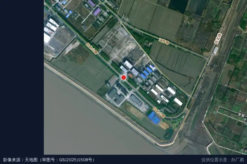 佳海启东大健康产业园卫星位置示意图