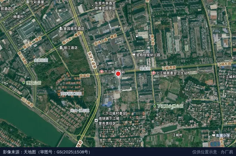 同富科技园卫星位置示意图