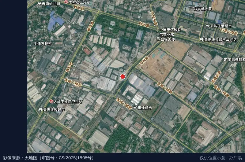 本立科技园卫星位置示意图