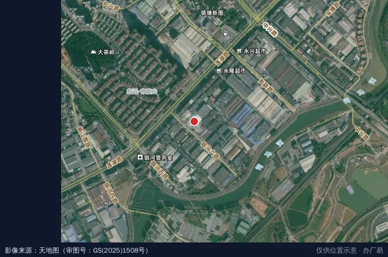 合旺实业科技园卫星位置示意图