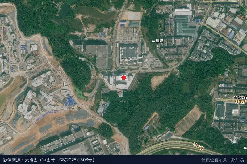 正旺科技创新园卫星位置示意图