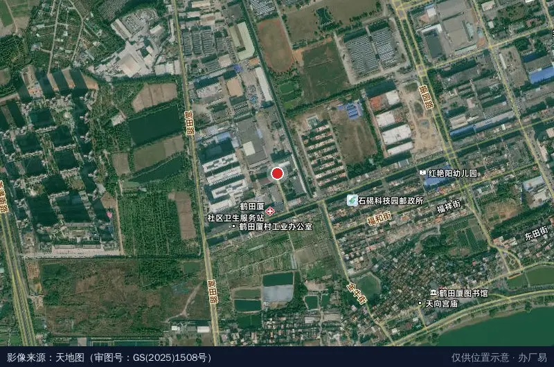 盈富科技园卫星位置示意图