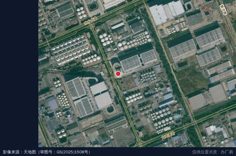东莞麻涌物流园二期卫星位置示意图