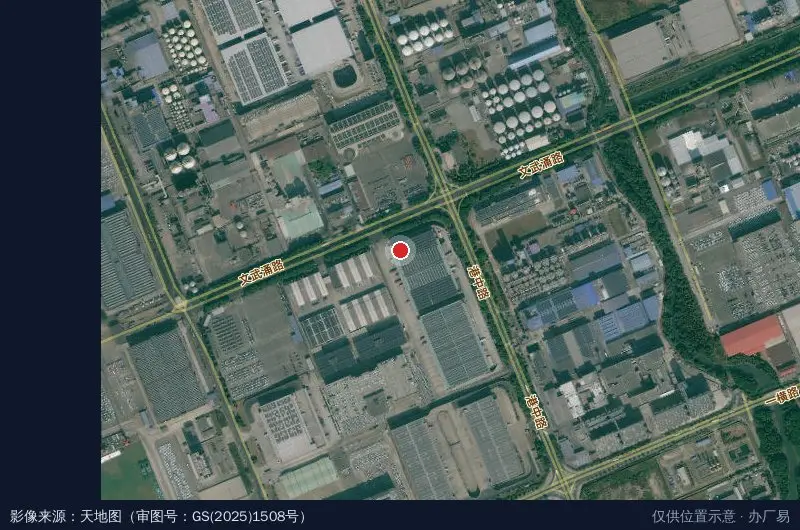 麻涌物流园卫星位置示意图